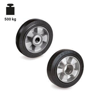 TR-72AL-W-Sigma Elastic rubber wheels